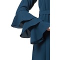 Umbrella abaya with bell sleeves- Teal Green Umbrella abaya with bell sleeves- Teal Green